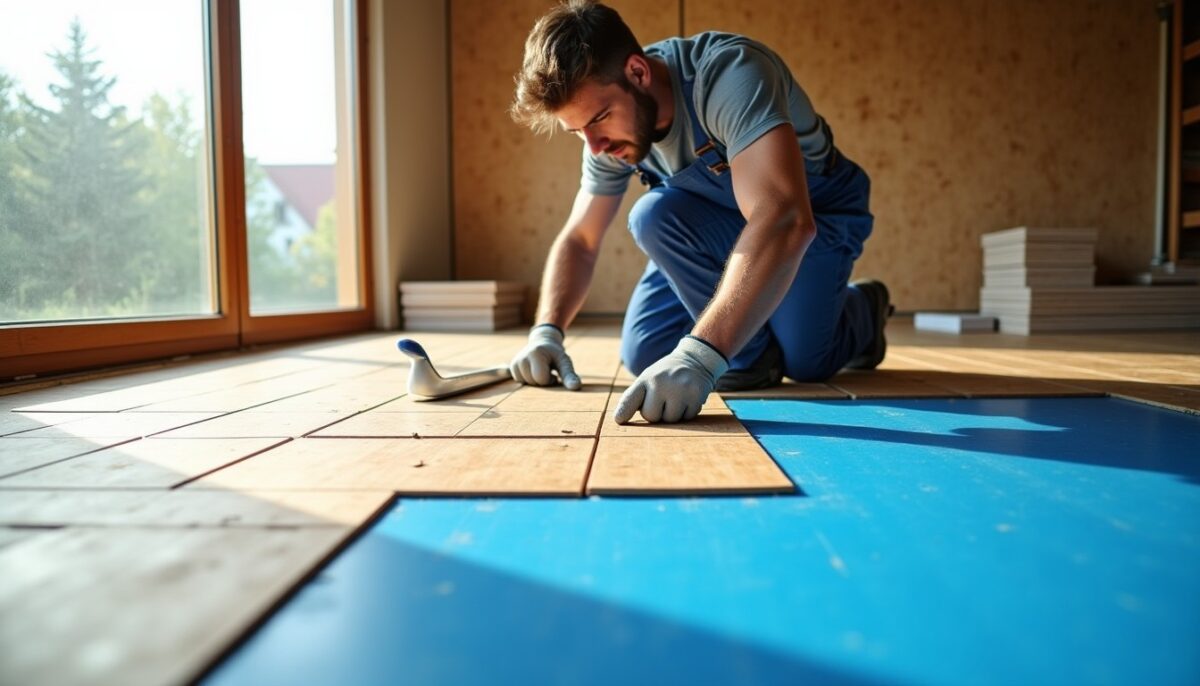 L'importance cruciale de la natte de désolidarisation pour un carrelage durable sur OSB