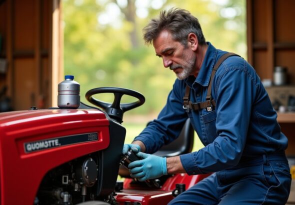 Tracteur tondeuse MTD bloqué : comprendre les causes et réparer la boîte de vitesses étape par étape