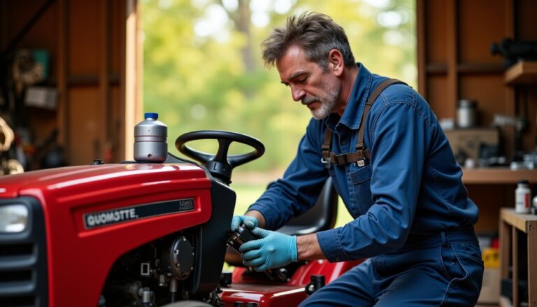 Tracteur tondeuse MTD bloqué : comprendre les causes et réparer la boîte de vitesses étape par étape