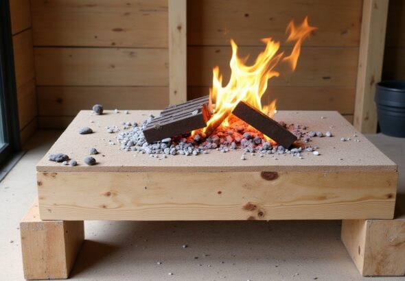 Construire un socle pour poêle à bois : guide complet étape par étape