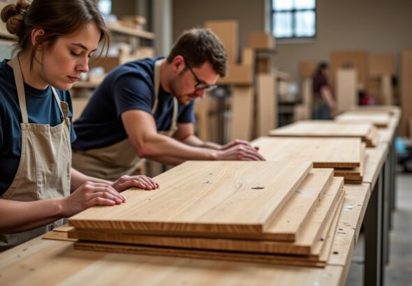 Explorer les nouvelles tendances et innovations révolutionnaires dans les techniques de placage bois